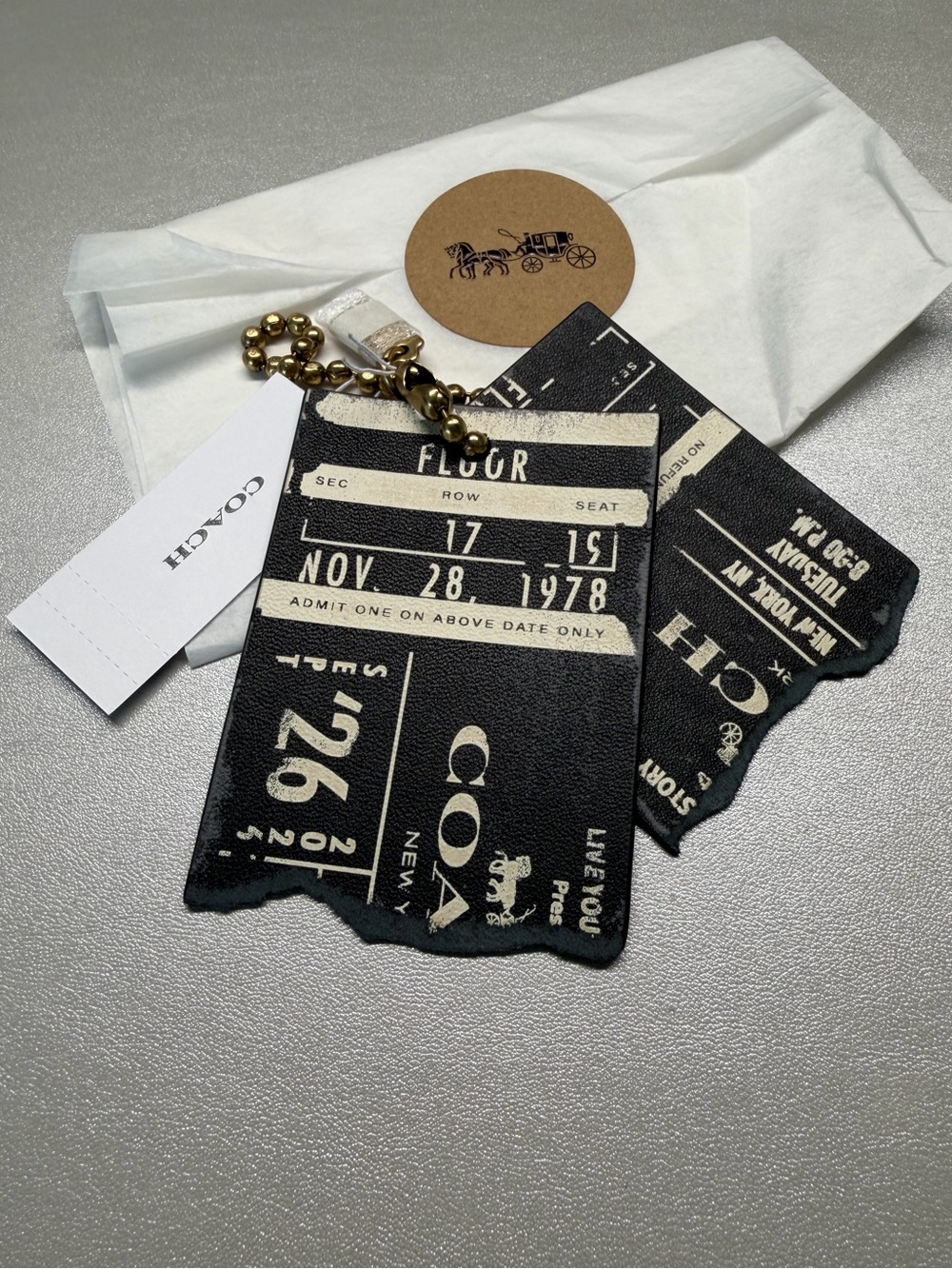 Coach Friendship Bag Charm